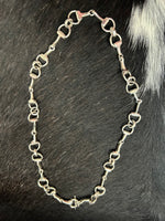
              Horse Snaffle Sterling Silver Necklace, Pendant, Bracelet, & Earrings
            