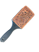 
              Tooled Leather Hairbrush
            