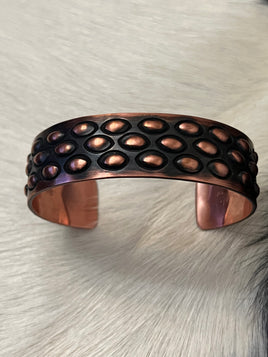 Jerrold Tahe Copper Cuff