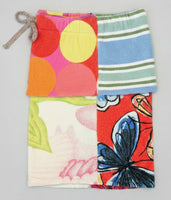 
              American Recycled Authentic Vintage & Dead Stock Towels and Terry Cloth Wide Leg Jort
            