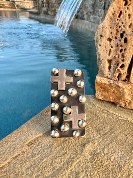 Cross Dot Ring