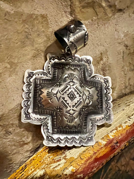 Vincent Platero Cross Pendant