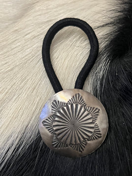 Sally Shirley Concho Hair Tie