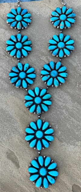 Tricia Smith Kingman Cluster Lariat