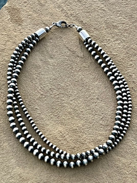 3 Strand Pearl Necklace