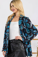 
              Turquoise Cluster Blazer
            