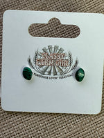 
              Celina Rosita Oval Stud Earrings
            