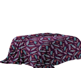 Mia Feathers Throw Blanket