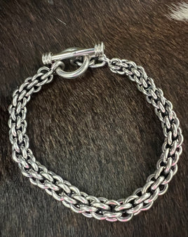 Chain Sterling Silver Bracelet