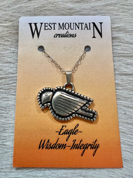 West Mountain Eagle Necklace
