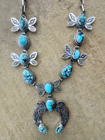 
              Mark Yazzie Blue Moon Squash & Earrings
            