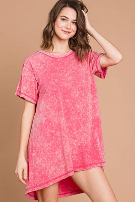 Zutter Mineral Washed Tunic Tee