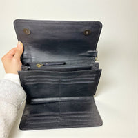 
              Axis Print Cowhide Wallet Crossbody
            