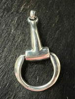 
              Horse Snaffle Sterling Silver Necklace, Pendant, Bracelet, & Earrings
            