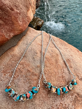 HaDa Collection Mojave Turquoise Spiny Necklace