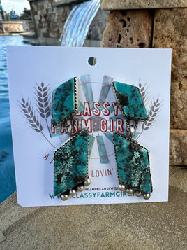 Selina Warner Kingman Dangle Earrings