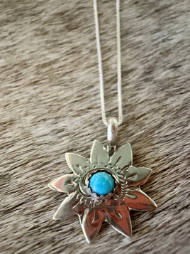 Sonya Coho Sleeping Beauty Blossom Necklace