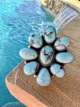 Anna Spencer Golden Hills Cluster Ring