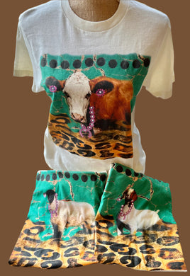 Cow, Lamb & Goat Hey-Stud Tee