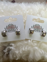 
              Delbert Shirley Stamped Hoop Earrings
            