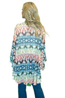 
              Fashion Express Aztec Kimono
            