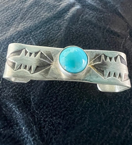 Gary Sandoval Turquoise I Watch Cuff