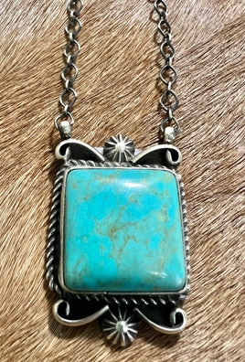 Myron Begay Kingman Bar Necklaces