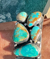 
              Anna Spencer Cluster Kingman Cuff
            