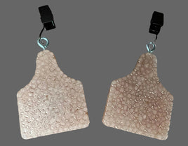 *Queen Bee Ear Tag Clip Freshie (set of 2)