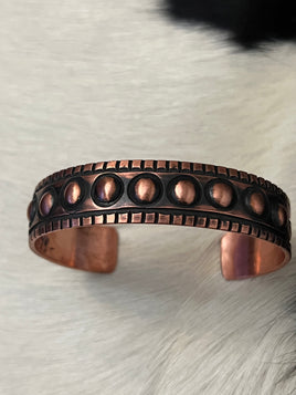 Jerrold Tahe Copper Cuff