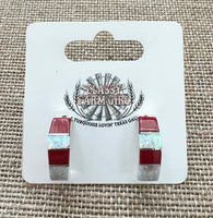
              Gilbert Kanesta Half Hoop Opal Earrings
            