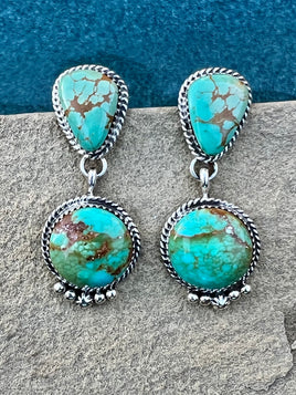 Freda Martinez Kingman Drop Earrings