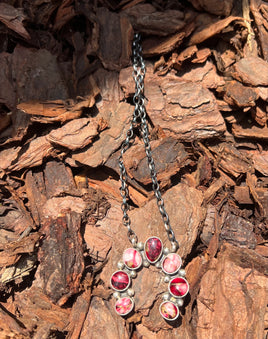 Augustine Largo Dahlia Rose Naja Necklace