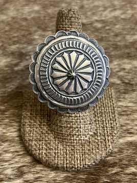 Dorthy Secatero Concho Ring