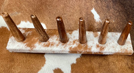 Cowhide Ring Display