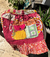 
              Jaded Gypsy Kantha Sunrise Shorts
            
