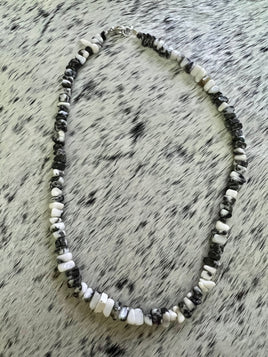 White Buffalo Nugget Necklace