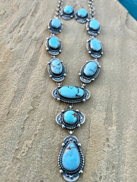 Jimmy Lee Golden Hills Lariat & Earrings