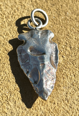Arrowhead Sterling Silver Pendant