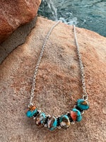 
              HaDa Collection Mojave Turquoise Spiny Necklace
            