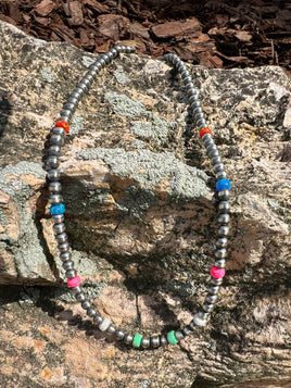 Theresa Belone Opal & Pearl Necklace
