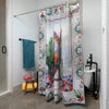 
              Fringe Shower Curtain-Jewelled Jackalope
            