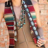 
              Fringe Twilly-Big Concho Brown
            
