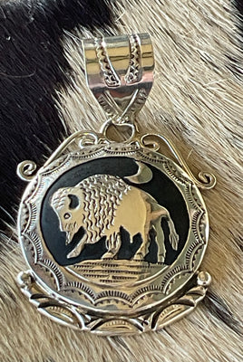Alonzo Mariano Buffalo Pendant