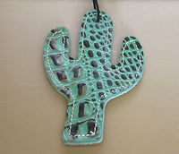 
              Freshener Cactus Car Charm
            
