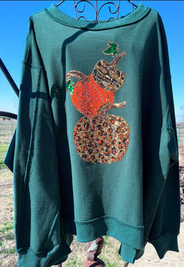 Call Me Pumpkin Sequin Sweatshirt