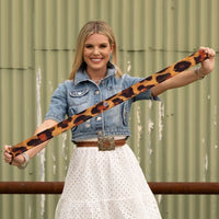 
              Fringe Twilly- Leopard- Big/Warm
            