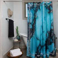 
              Fringe Shower Curtain - Kingman
            