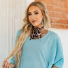 
              Fringe Twilly- Leopard-Light
            