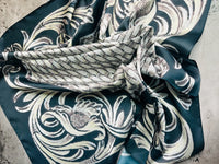 
              A Rare Bird Shop -Forest Tooled/ Monochrome Wild Rag
            